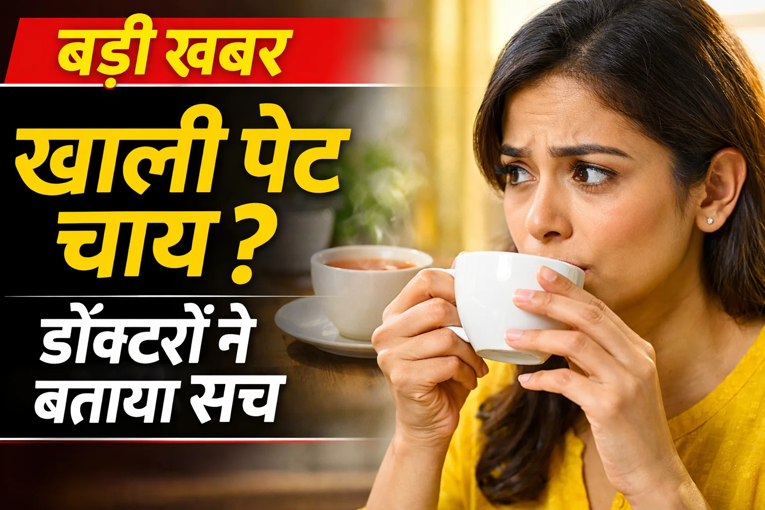 खाली पेट चाय पीना सही है या गलत